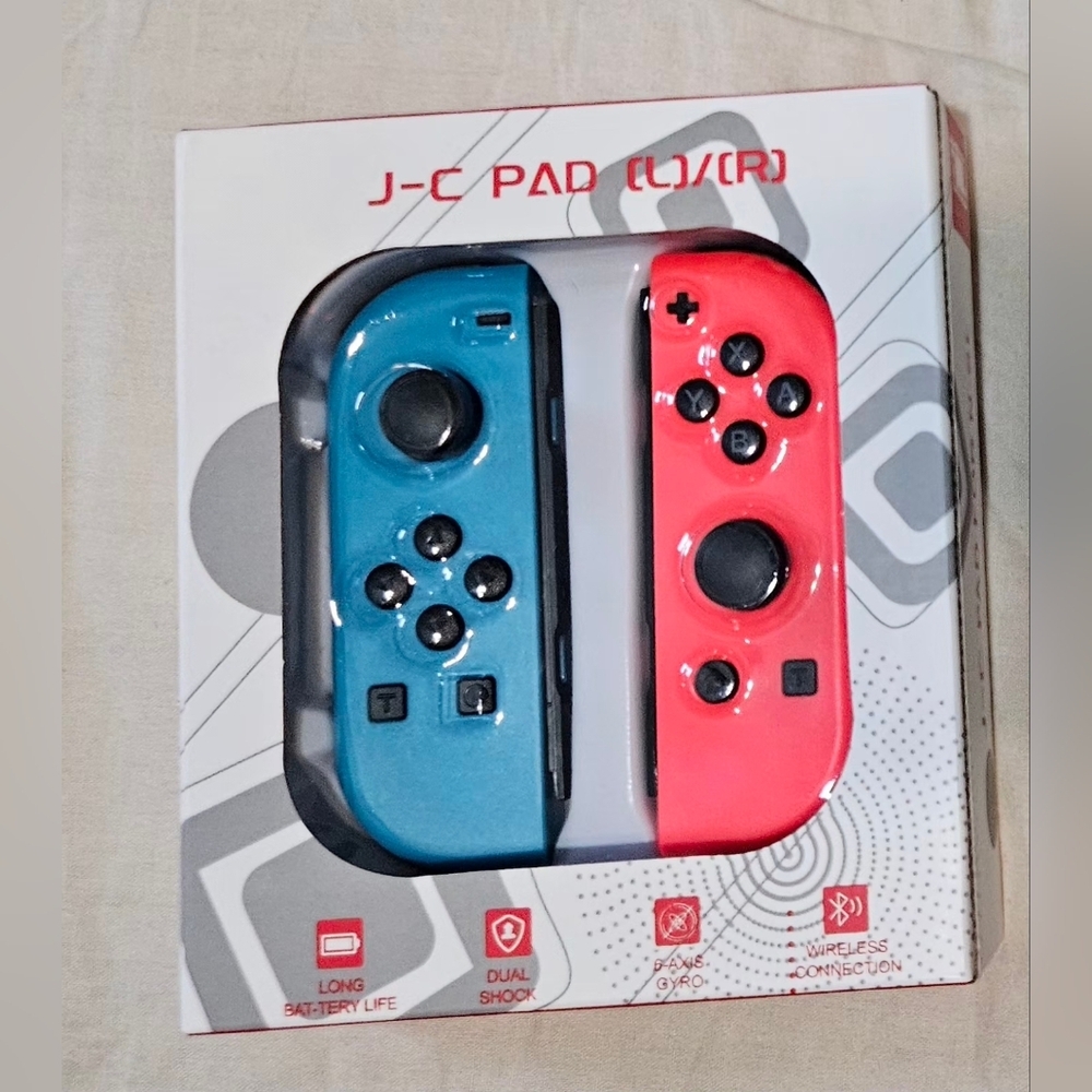 🩵💚Compatible with the Nintendo Switch Joy Con L & R Bluetooth Wireless Gamepad